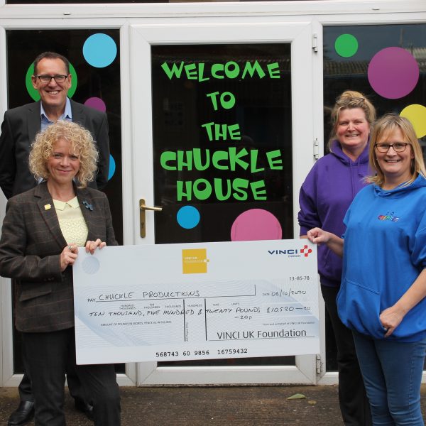 Chuckle Productions receives £10,520 grant for new sensory room