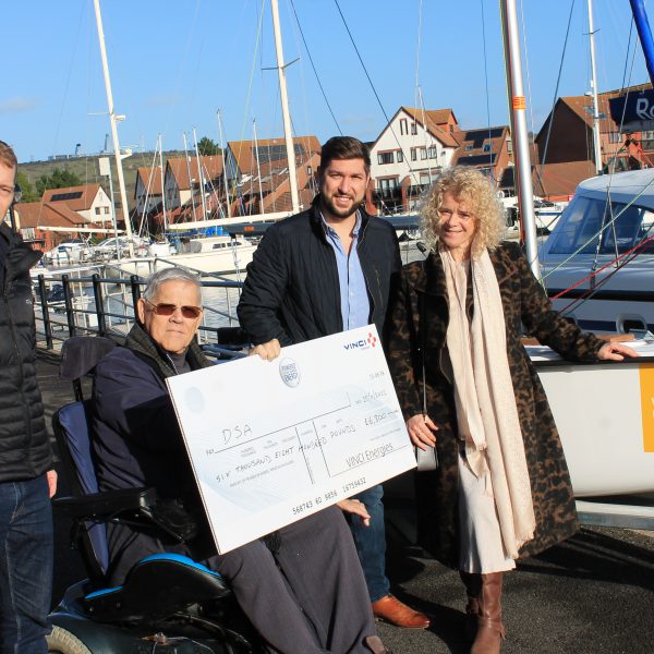 Disabled Sailors Association receives £6,800 from VINCI UK Foundation towards specially designed dinghy