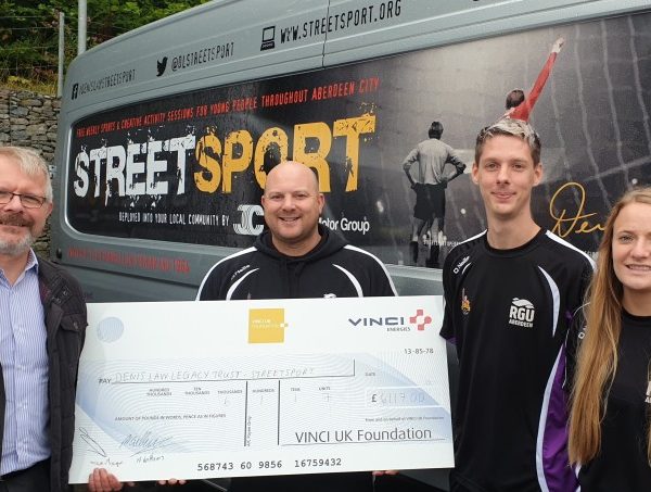 VINCI UK Foundation awards over £6k to Scottish youth sport charity